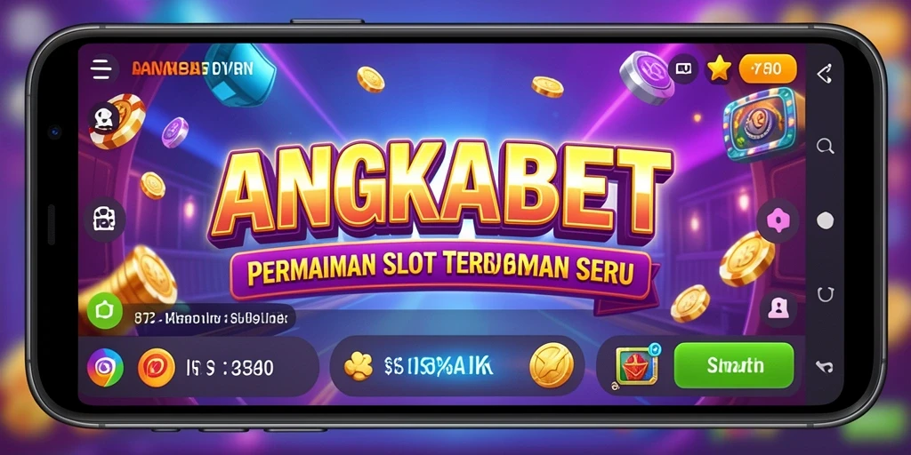 Tampilan menarik dari gameplay Slot di ANGKABET