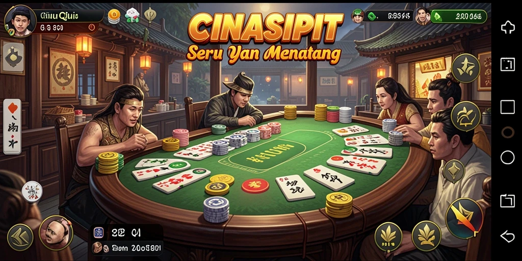 Screenshot gameplay CINASIPIT yang menegangkan dan seru.
