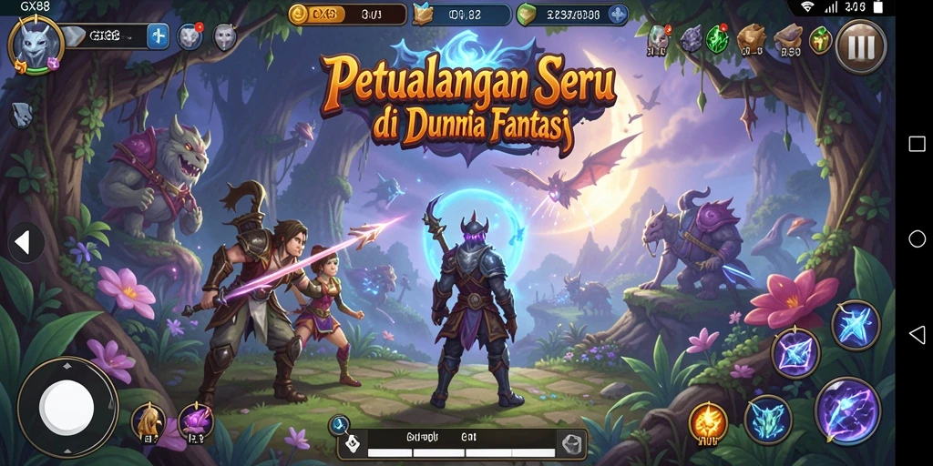 Tampilan menarik dari gameplay GX88 yang penuh petualangan.