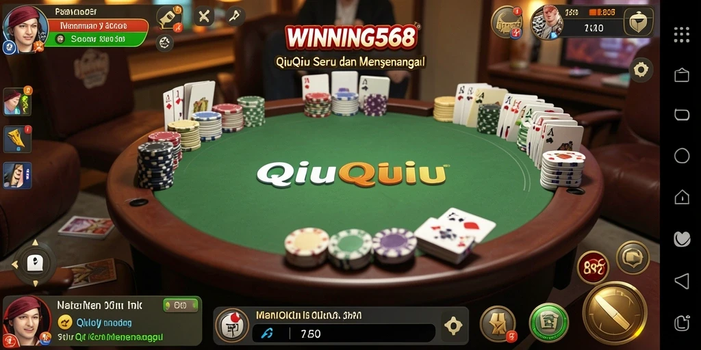 Screenshot gameplay QiuQiu yang menarik dan seru.