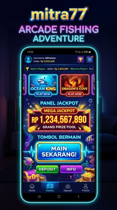 Informasi detail tentang aplikasi yang tersedia di Mitra77.
